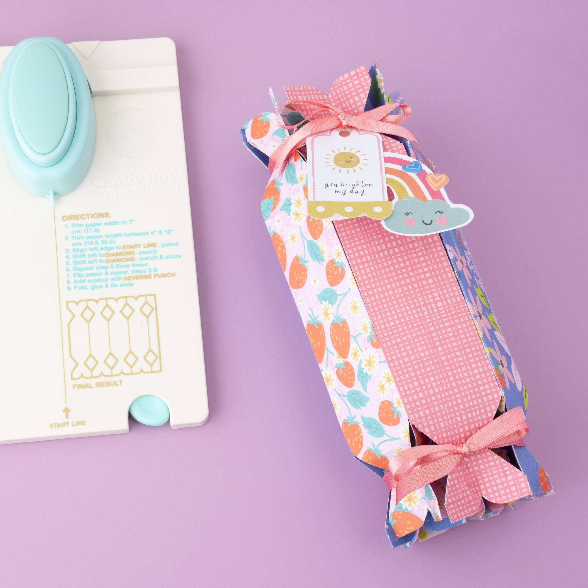 We R Memory Keepers® Punch Board™ Candy Box